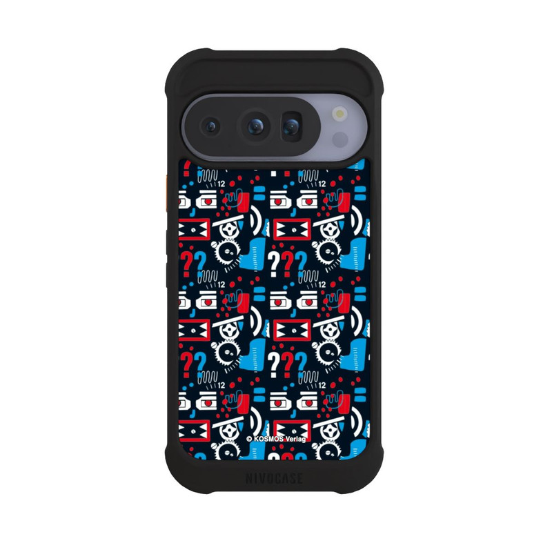 Pixel 10 Pro NIVOmax Drei Fragezeichen Wildes Muster