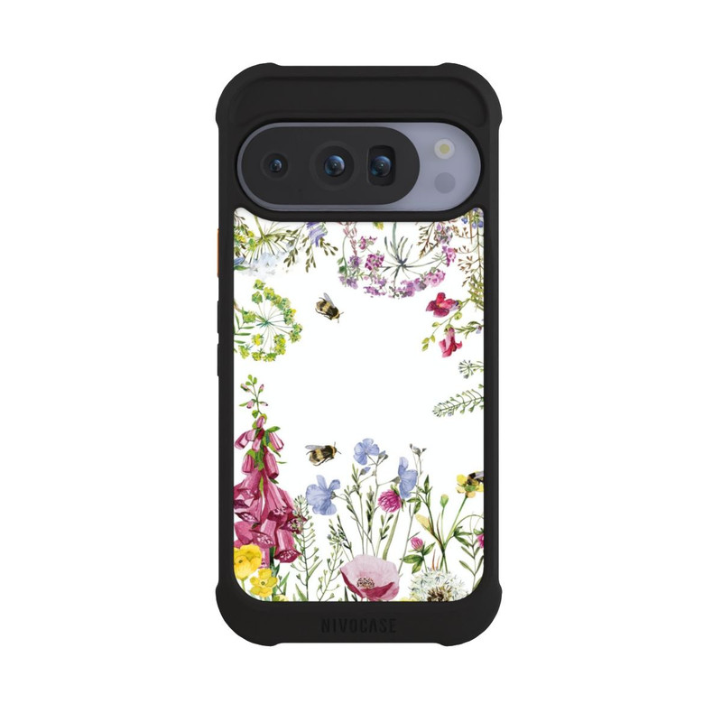 Pixel 10 Pro NIVOmax Cadre de fleurs sauvages des prés d'été