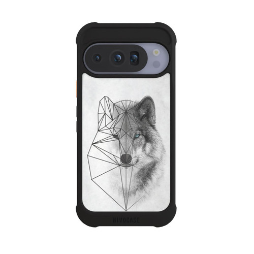 Google Pixel 10 Pro NIVOmax Polygonaler Wolf