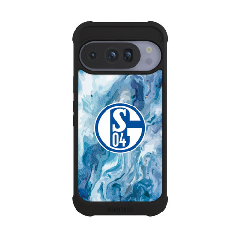 Google Pixel 10 Pro NIVOmax Schalke 04 Flüssig Blau