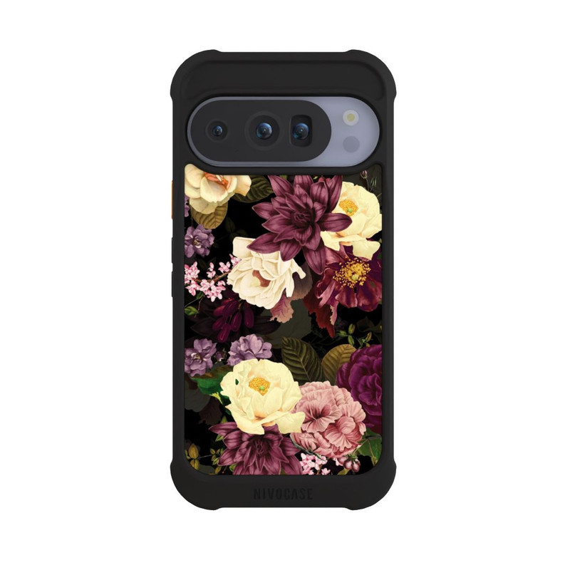 Pixel 10 Pro NIVOmax Fleurs Sombres & Abeilles