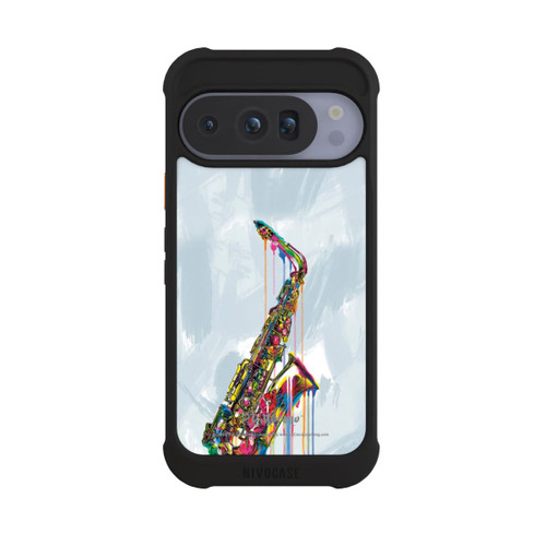 Google Pixel 10 Pro NIVOmax Saxophone Art By P.D. Moreno