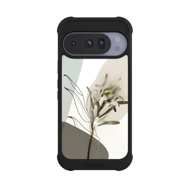 Pixel 10 Pro NIVOmax Line Art Bohémien Vert Olive
