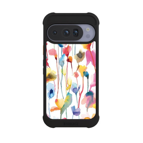 Google Pixel 10 Pro NIVOmax Aquarell Wildblumen bunt