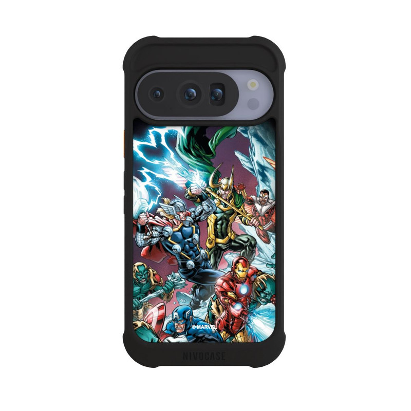 Pixel 10 Pro NIVOmax Avengers Billboard