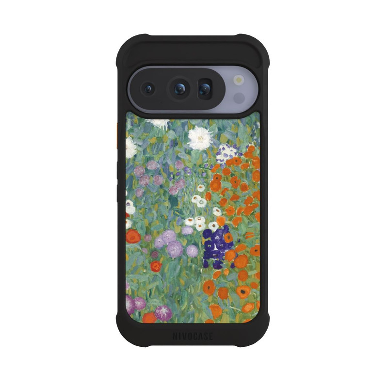 Pixel 10 Pro NIVOmax Jardin en Fleur - Gustav Klimt