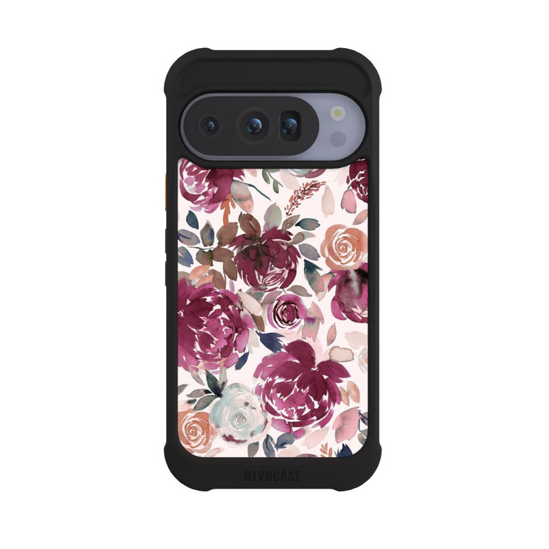 Pixel 10 Pro NIVOmax Pivoines et roses d'automne Rose