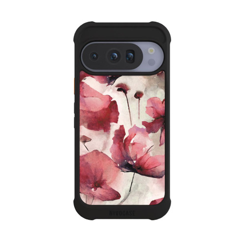 Google Pixel 10 Pro NIVOmax Wilde Mohnblumen