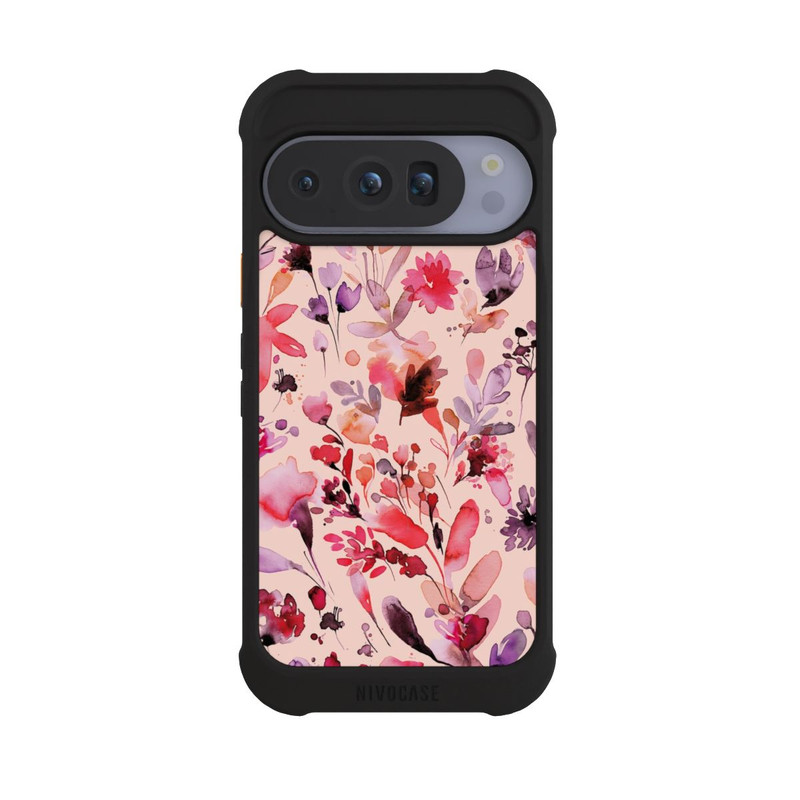Pixel 10 Pro NIVOmax Künstlerische Blumen Viva Magenta