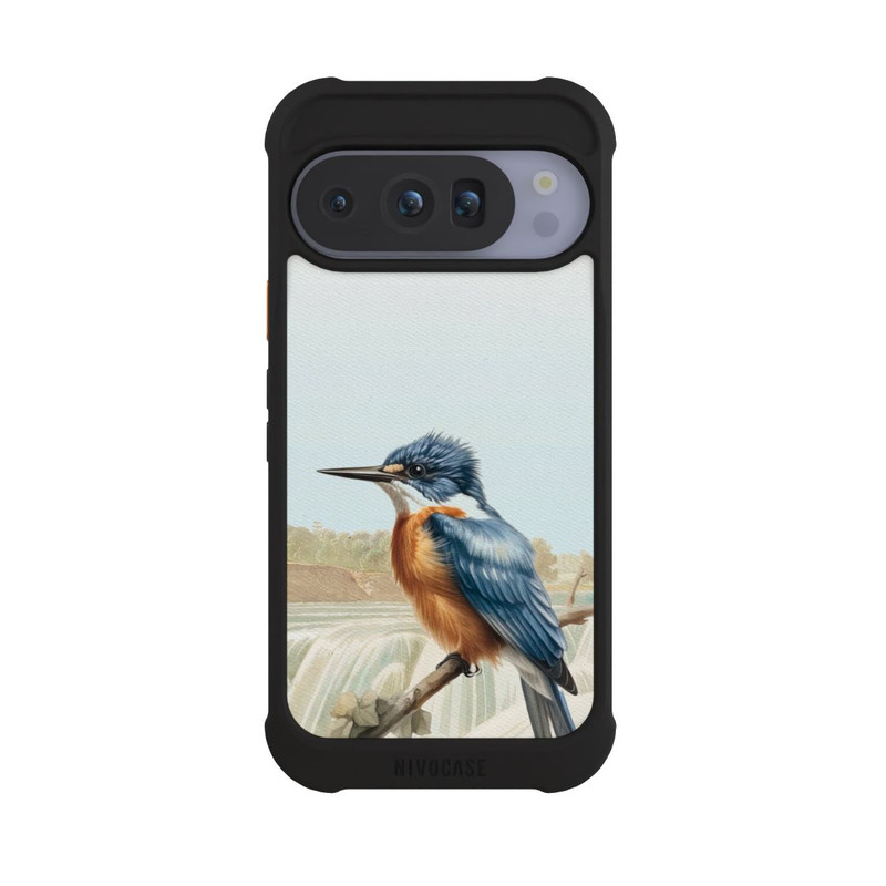 Pixel 10 Pro NIVOmax Martin-pêcheur rétro