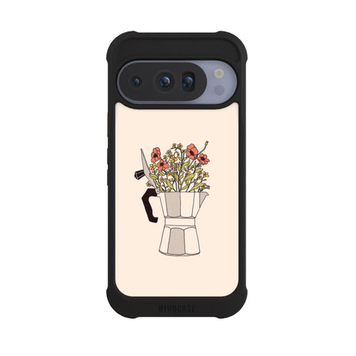 Google Pixel 10 Pro NIVOmax Moka Blumen
