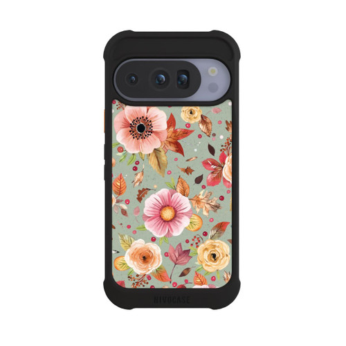 Google Pixel 10 Pro NIVOmax Herbstblumen Weiches Grün