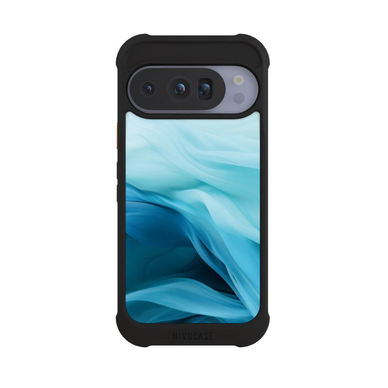 Pixel 10 Pro NIVOmax Smooth Blue Texture