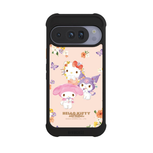 Google Pixel 10 Pro NIVOmax Hello Kitty Frühlingsblumen