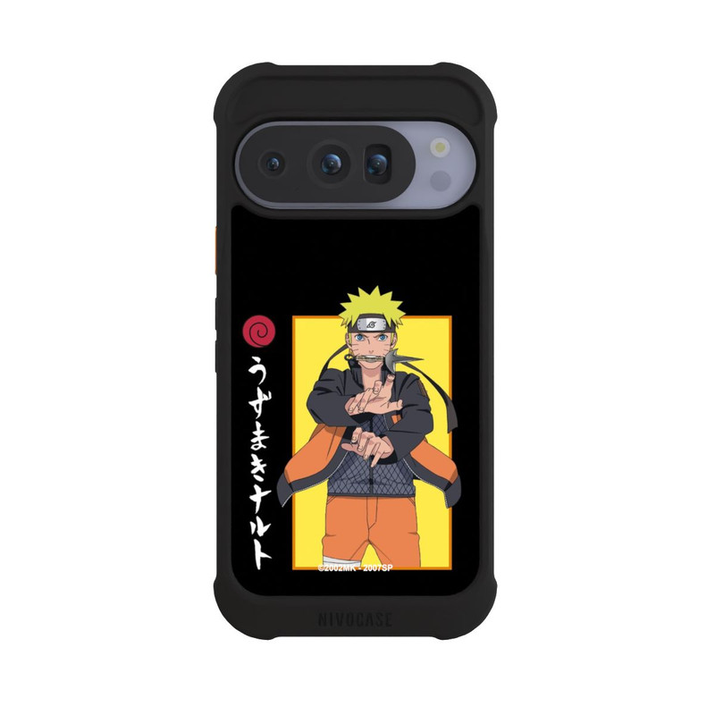 Pixel 10 Pro NIVOmax Naruto Position de Combat noir