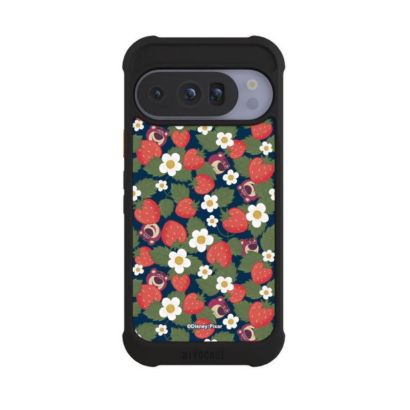Pixel 10 Pro NIVOmax Lotso Toy Story Strawberry Flower Pattern