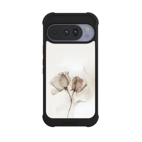 Google Pixel 10 Pro NIVOmax Braune Rose Blume Nebel