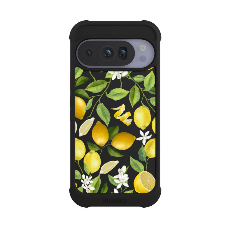 Pixel 10 Pro NIVOmax Lemon Summer Wallpaper Transparent