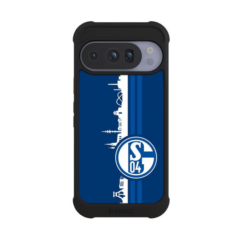Pixel 10 Pro NIVOmax Schalke 04 Skyline Blau