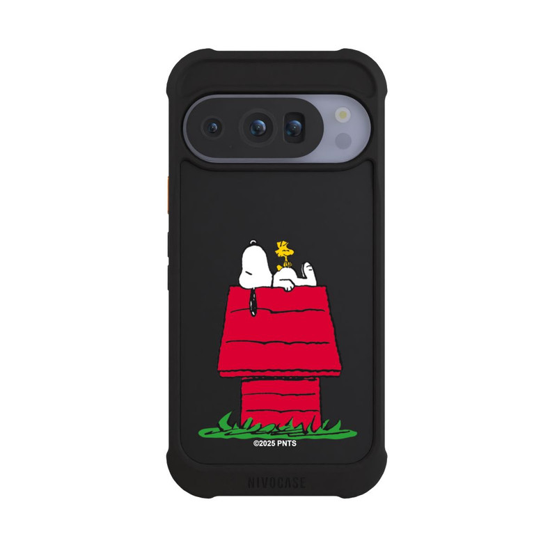 Pixel 10 Pro NIVOmax Snoopy and Woodstock Classic transparent