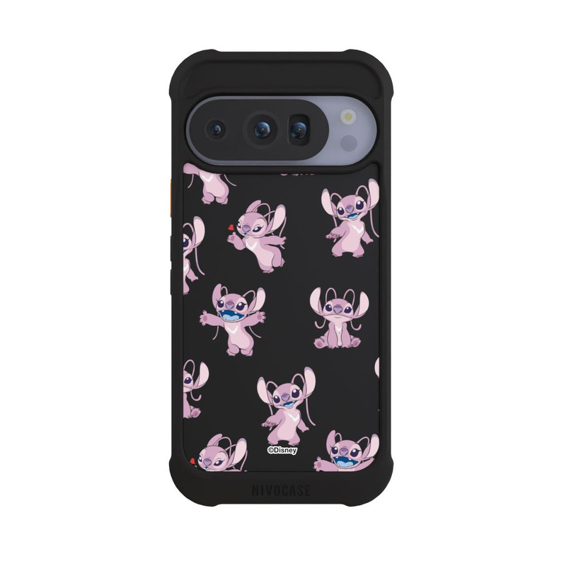 Pixel 10 Pro NIVOmax Angel Faces Pattern Transparent