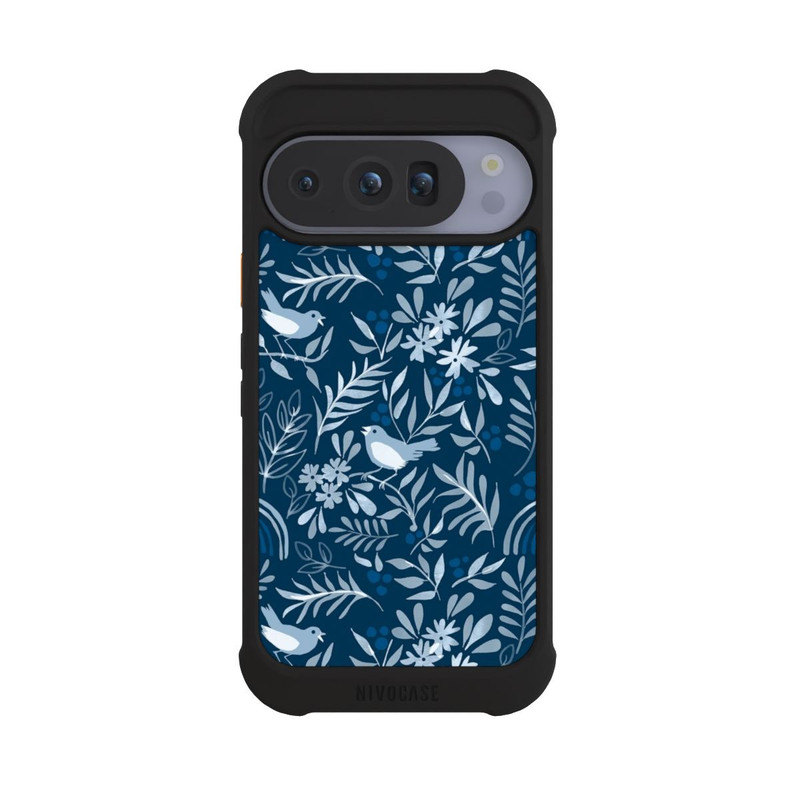 Pixel 10 Pro NIVOmax Classic Blue Pattern