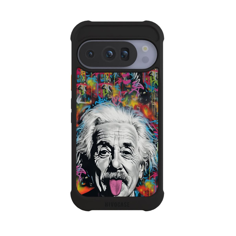 Pixel 10 Pro NIVOmax Physiker Bunte Zunge Raus