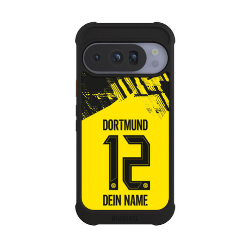 Google Pixel 10 Pro NIVOmax BVB Trikot Personalisierbar 25-26