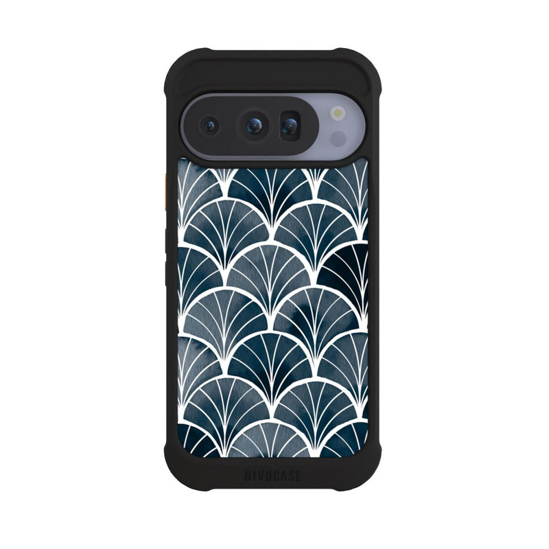 Pixel 10 Pro NIVOmax Botanische Brise Art Deco Grau