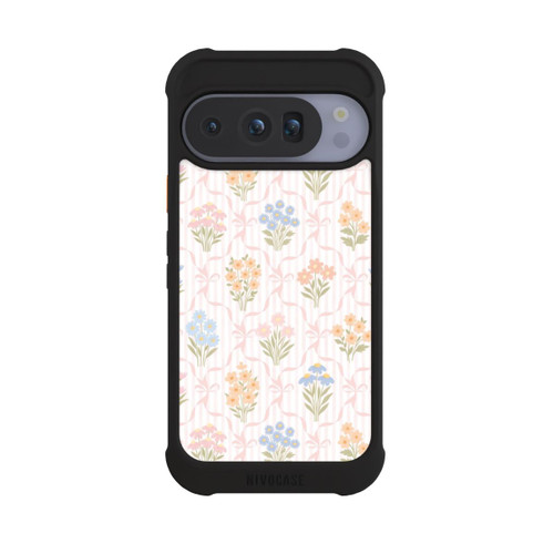 Google Pixel 10 Pro NIVOmax Vintage Frühlingsblumenstrauß im Cottagecore Stil