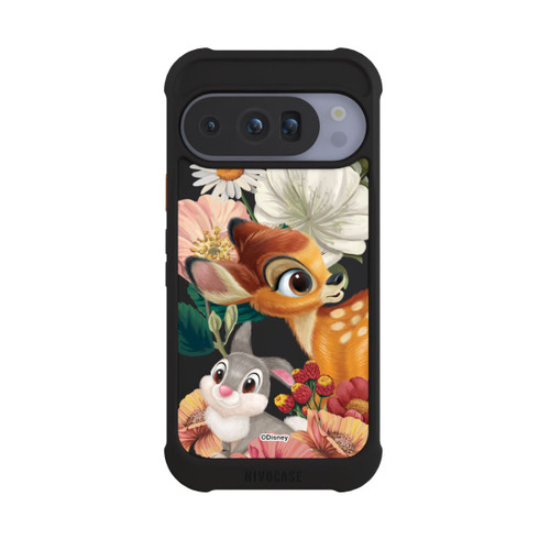 Google Pixel 10 Pro NIVOmax Bambi and Thumper Flowers Transparent