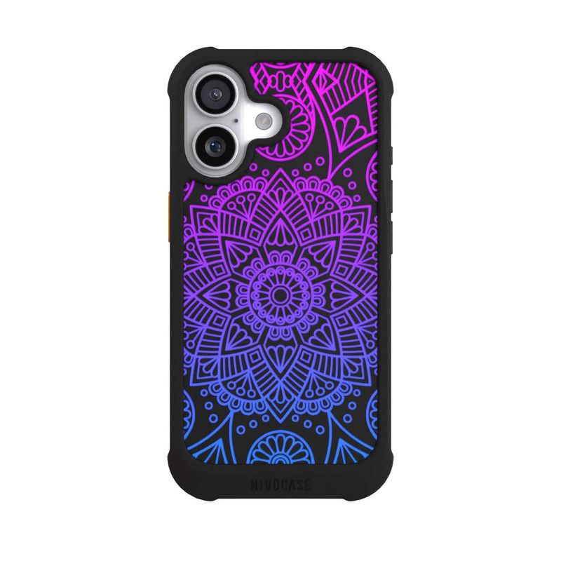 iPhone 17 NIVOmax Mandala Kreise ohne Hintergrund