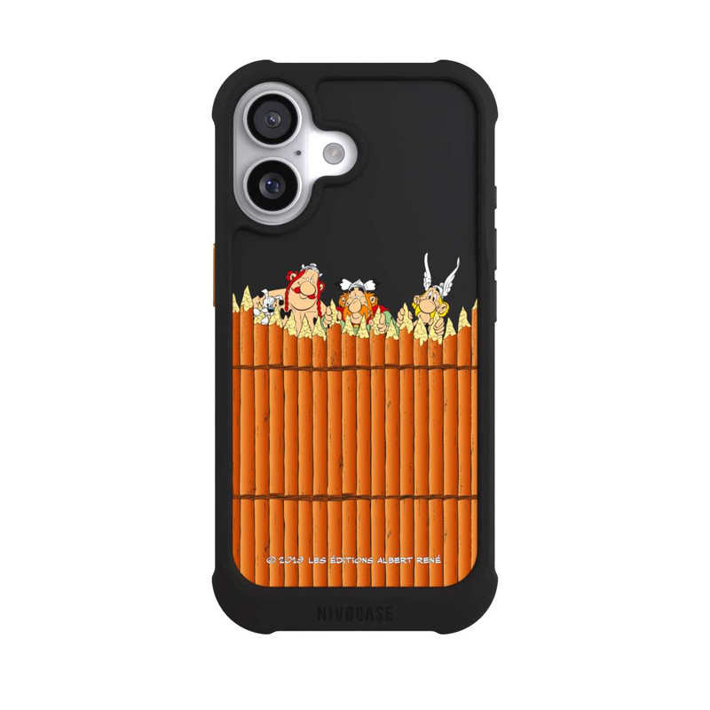 iPhone 17 NIVOmax Gaul Behind Fence Transparent
