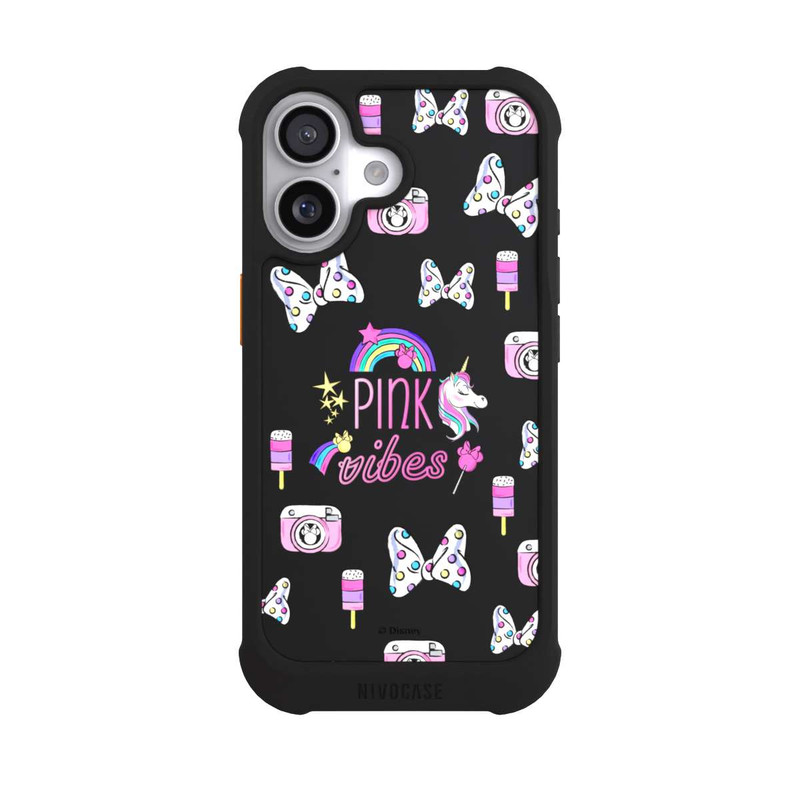 iPhone 17 NIVOmax Pink Vibes Transparent