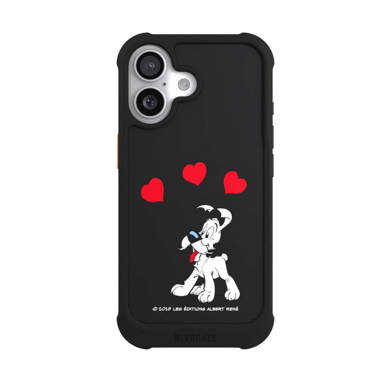 iPhone 17 NIVOmax Love Dogmatix Transparent
