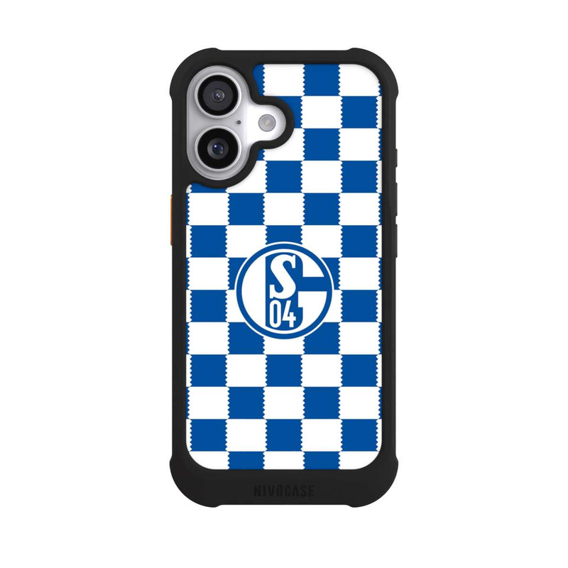 iPhone 17 NIVOmax Muster Schalke 04