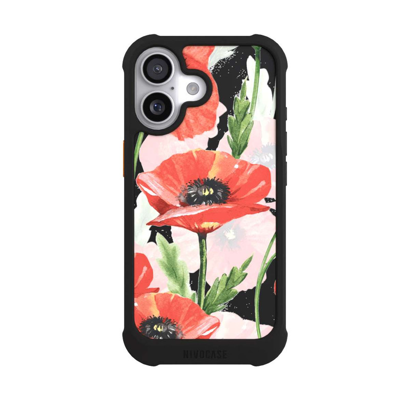 iPhone 17 NIVOmax Üppige Mohnblüten Wiese