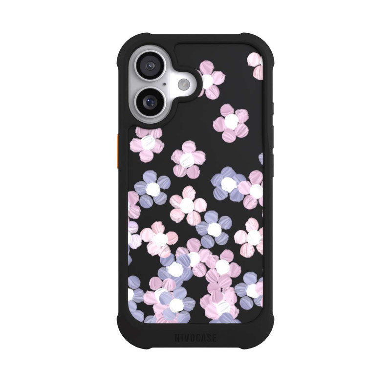 iPhone 17 NIVOmax Simple Flowers Transparent