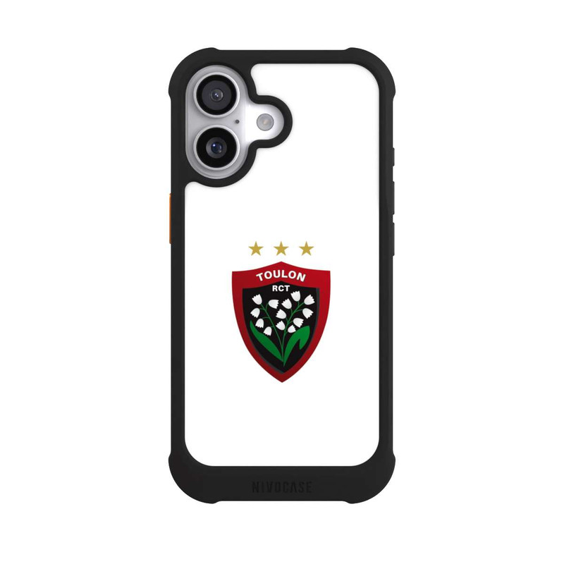 iPhone 17 NIVOmax Logo RC Toulonnais Blanc