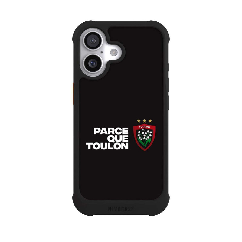 iPhone 17 NIVOmax RC Toulonnais PQT Noir