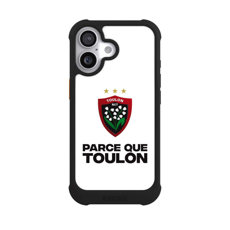 iPhone 17 NIVOmax RC Toulonnais Blanc