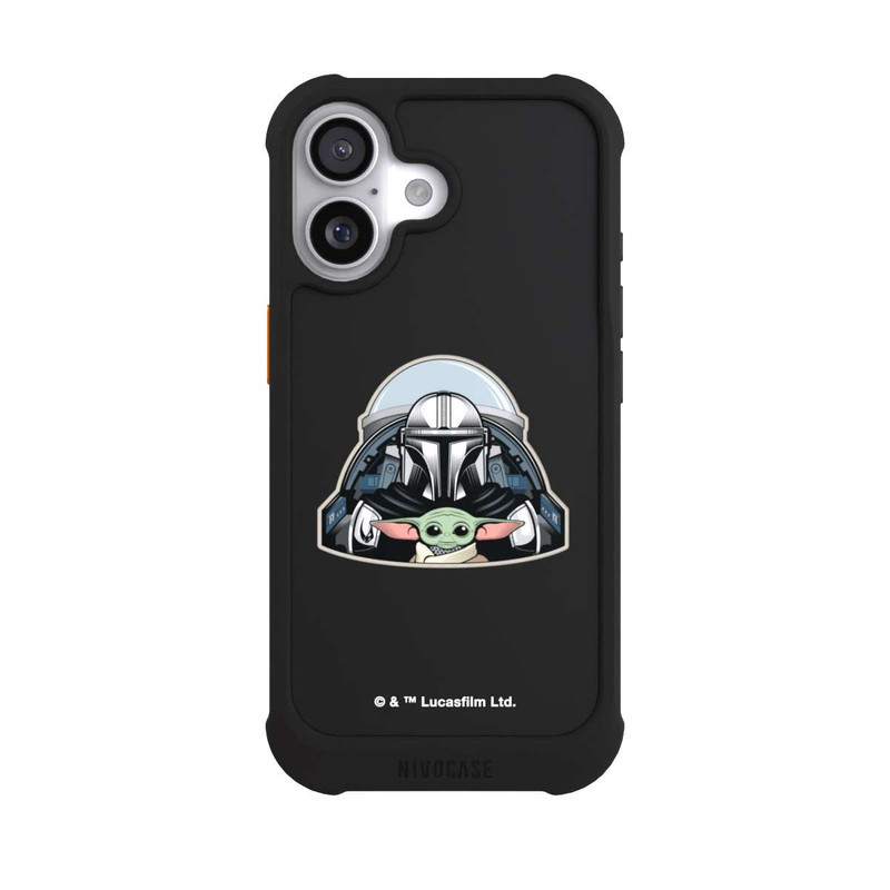 iPhone 17 NIVOmax Mando und Grogu Transparent