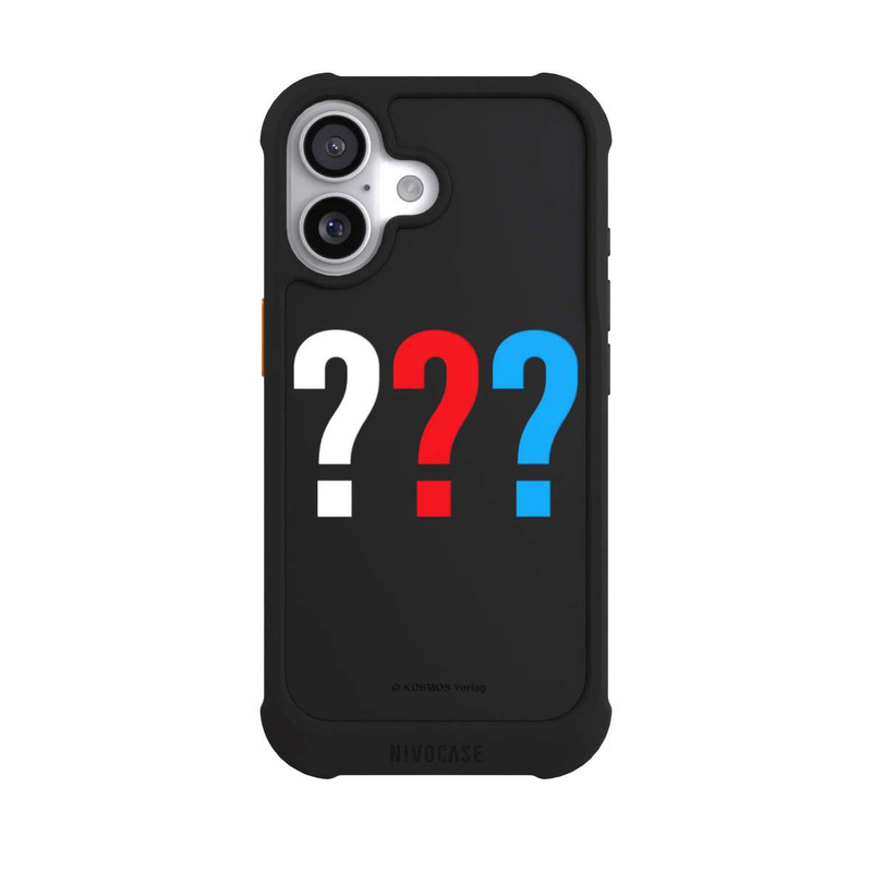 iPhone 17 NIVOmax Die Drei Fragezeichen Logo Transparent