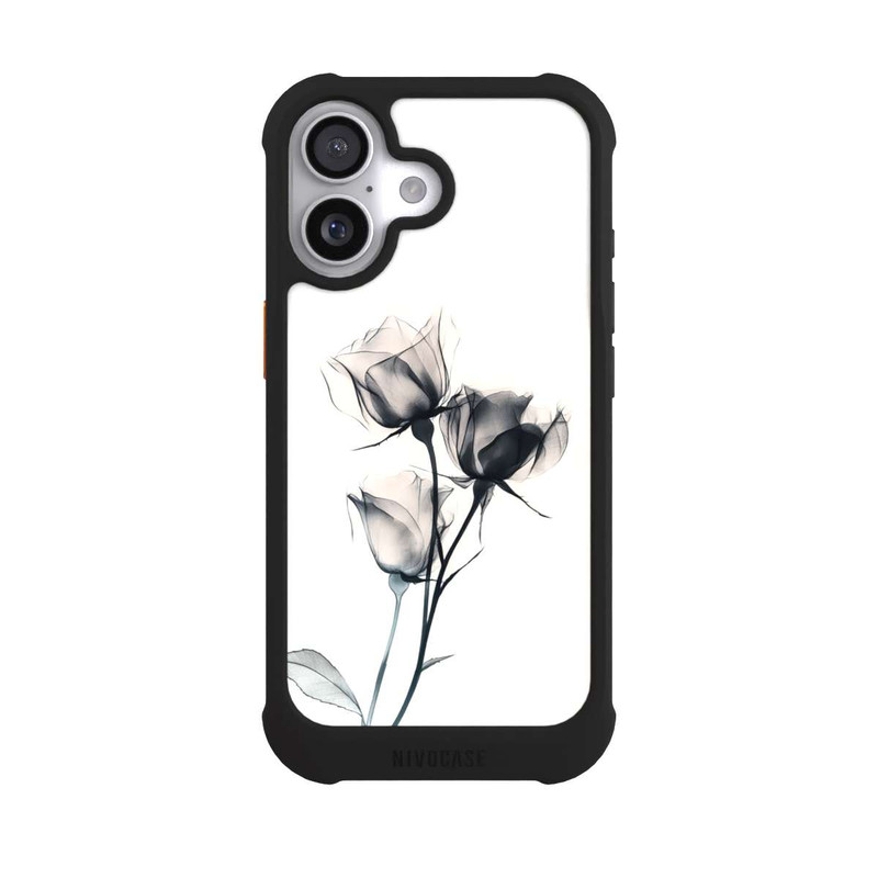 iPhone 17 NIVOmax Fleur noire