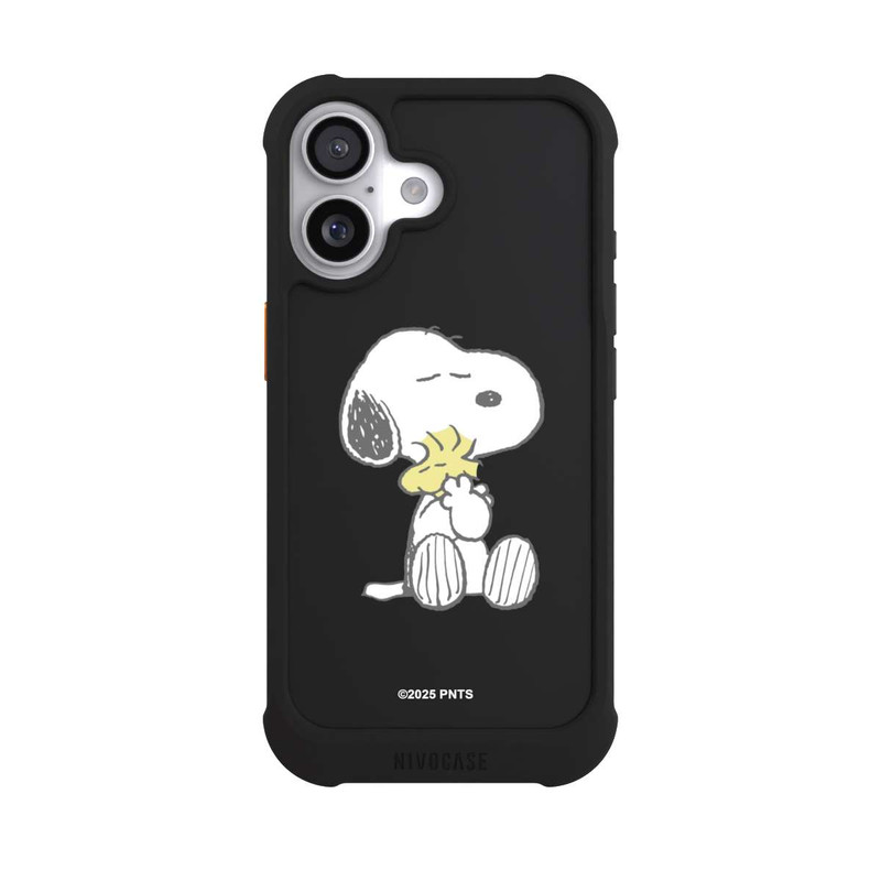 iPhone 17 NIVOmax Snoopy And Woodstock Cuddling transparent