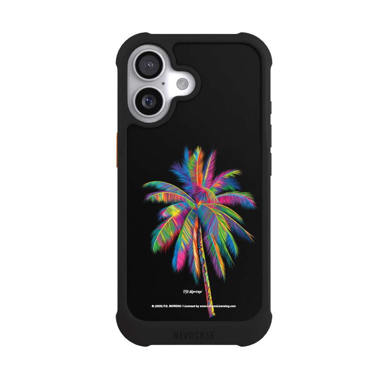 iPhone 17 NIVOmax Palmier arc-en-ciel