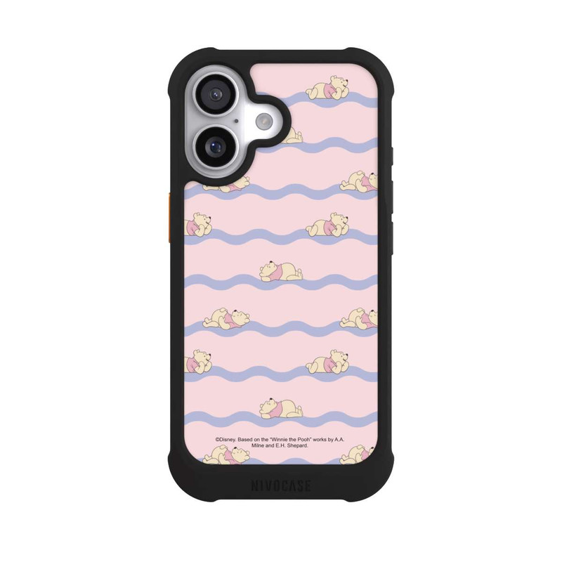 iPhone 17 NIVOmax Winnie the Pooh Pink Waves