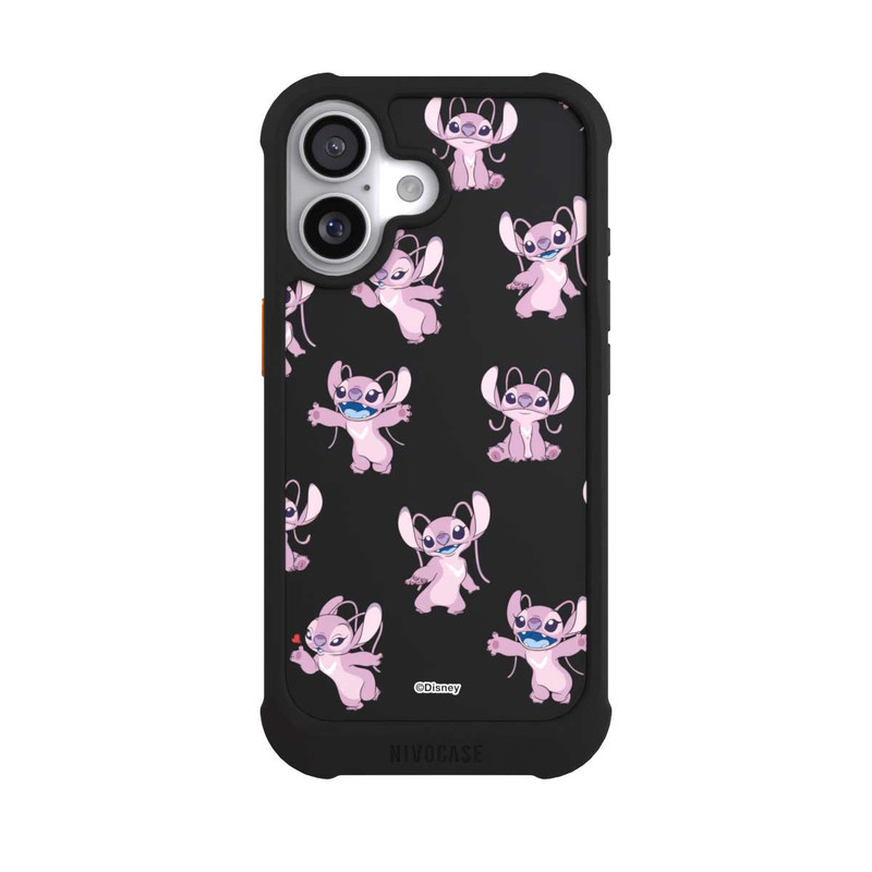 iPhone 17 NIVOmax Angel Faces Pattern Transparent