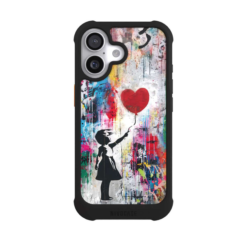 iPhone 17 NIVOmax Balloon Girl Colorful