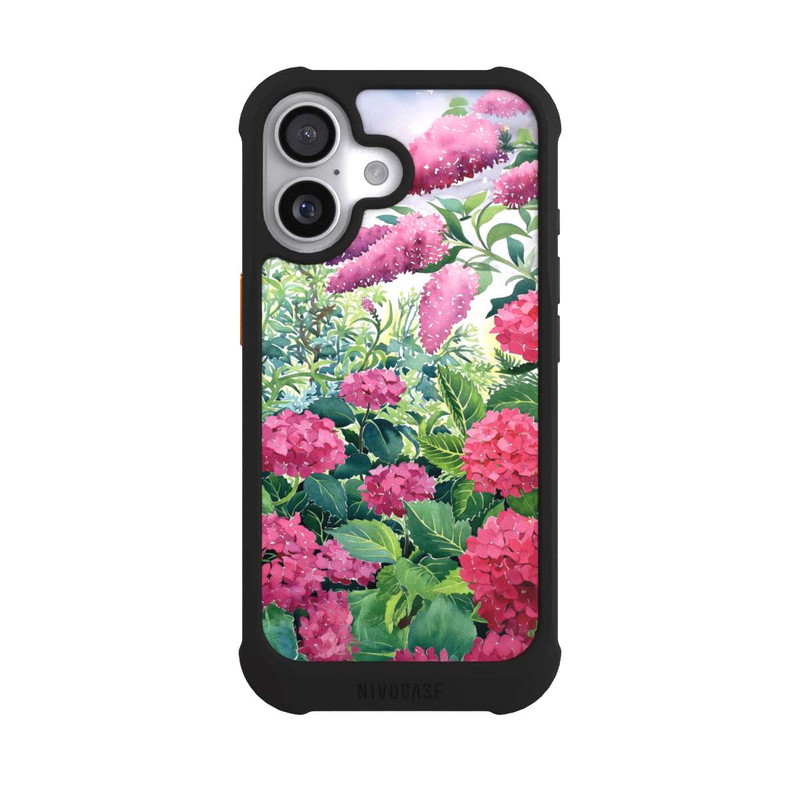 iPhone 17 NIVOmax Garden Hydrangeas and Buddleia by Christopher Ryland